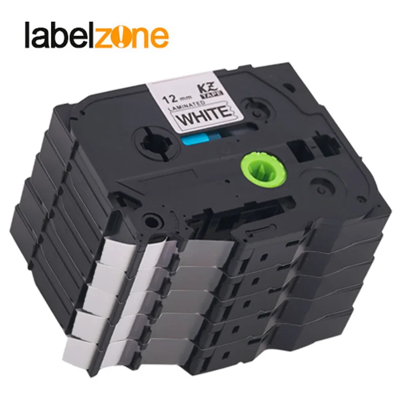 5 упак./лот 24 цвета tze лента совместимая с Brother p-touch printer Tze231 Φ 12 мм для P Touch tze631 tze131