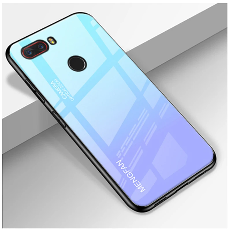Защитный чехол накладка из закаленного стекла с градиентом для NUBIA Z17 Z 17 NX563J s