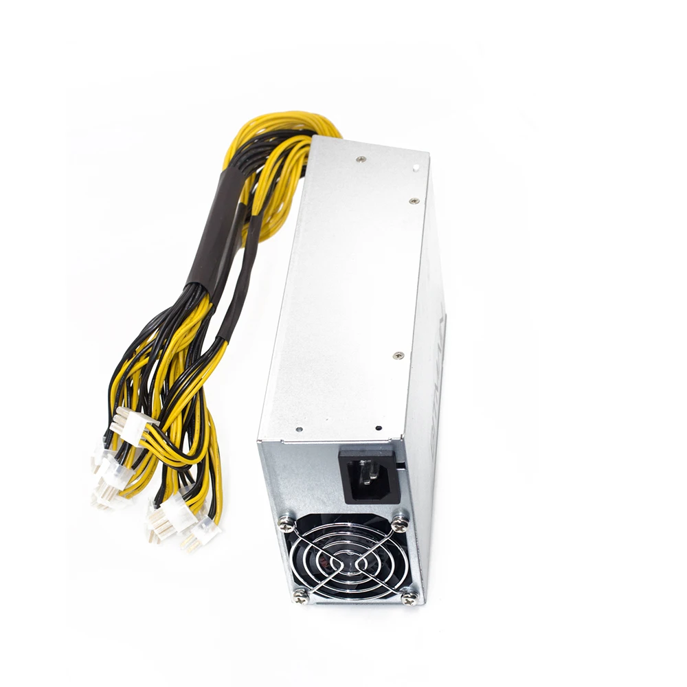 Оригинальный Bitmain 6PIN * 10 Antminer APW3 ++-12-1600-A3 1600 Вт блок питания BITMAIN ++ PSU Series ETH antminer S9 S7 L3