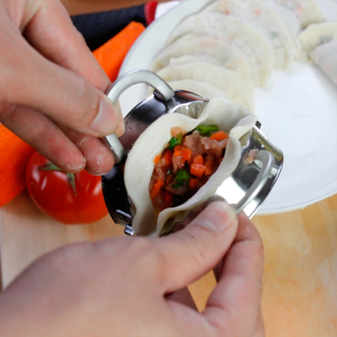 Кухонные инструменты клецки Jiaozi устройство для изготовления легко DIY плесень