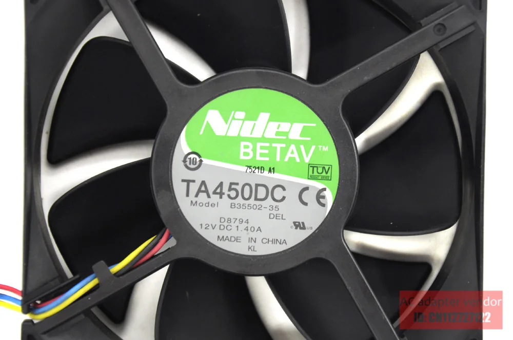 

Nidec 12038 wind capacity I support PWM fan speed control B35502-35MIT 12V 1.4A