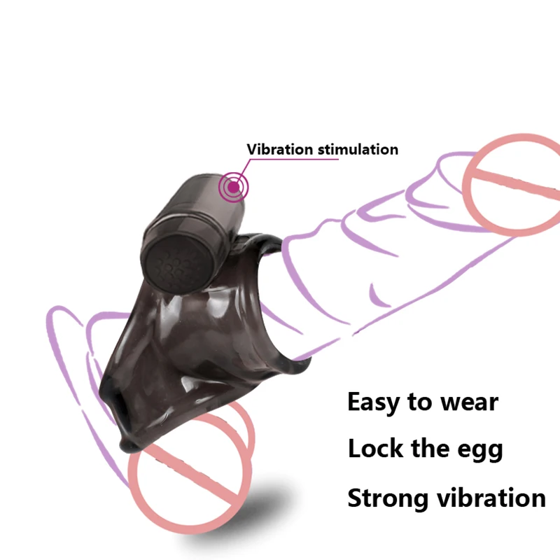 Vibtration кольцо для пениса мошонка удерживающее устройство задержка эякуляции
