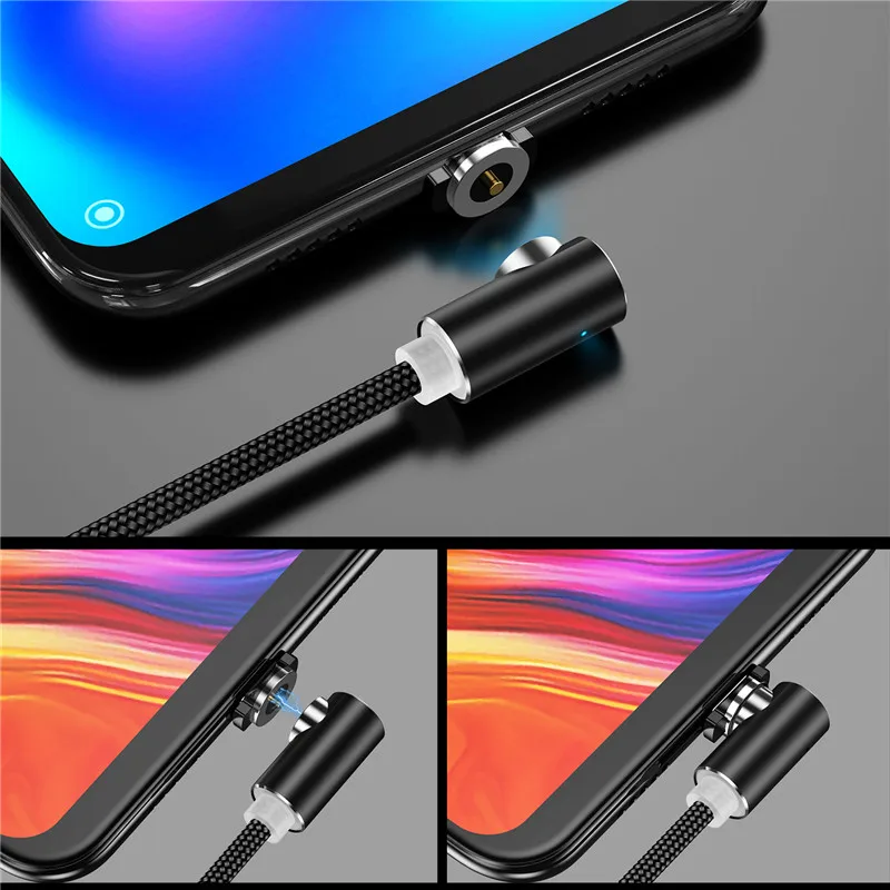 Магнитный кабель для быстрой зарядки USB samsung Galaxy S7 edge S6 S5 Xiaomi Redmi 4X телефона