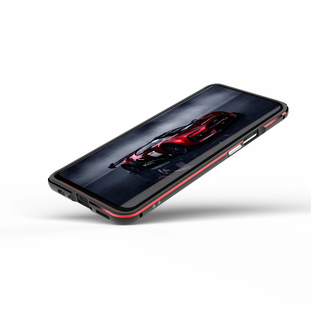 Высококлассный металлический противоударный чехол для телефона Oneplus 7 Pro
