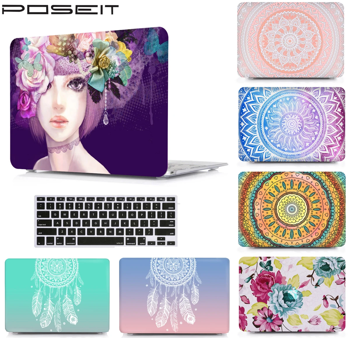 Жесткий резиновый чехол для ноутбука Macbook Air 11 13 Pro A1706/A1989/A2159 15 Pro15 Touch Bar A1707/A1990 2019|case