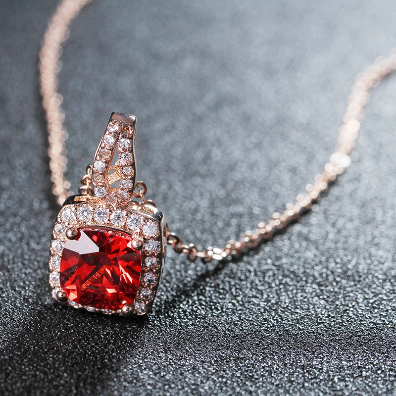 Женское винтажное украшение с кристаллами красный цвет аксессуары для свадебной