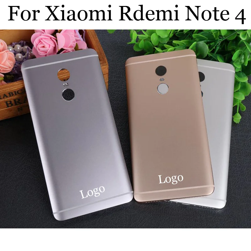 Задняя крышка аккумулятора 5 дюйма для Xiaomi Redmi Note 4 задняя корпуса сменные