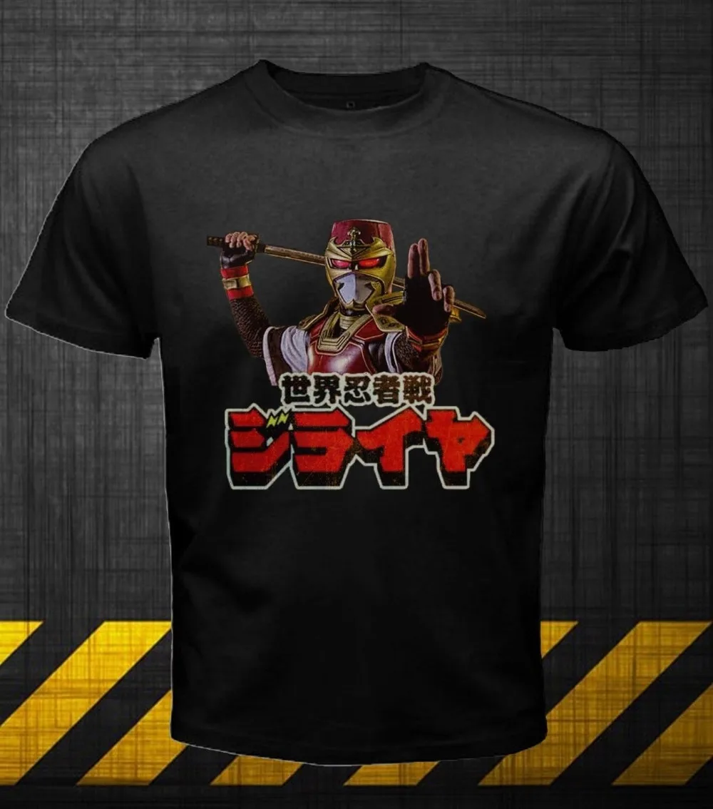 Sekai Ninja Sen Jiraiya Metal Hero японский ниндзя рубашка 2019 новая мужская футболка Новая