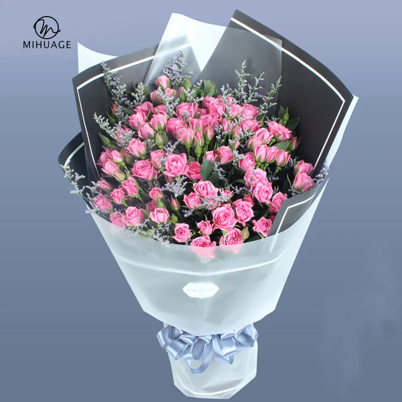 

MiHuaGe 20Pcs 58x58cm Paper Packing Wrapping Festival Gift Decor Wrap Copy Tissue Paper Flowers Wedding Decor Paper Packing