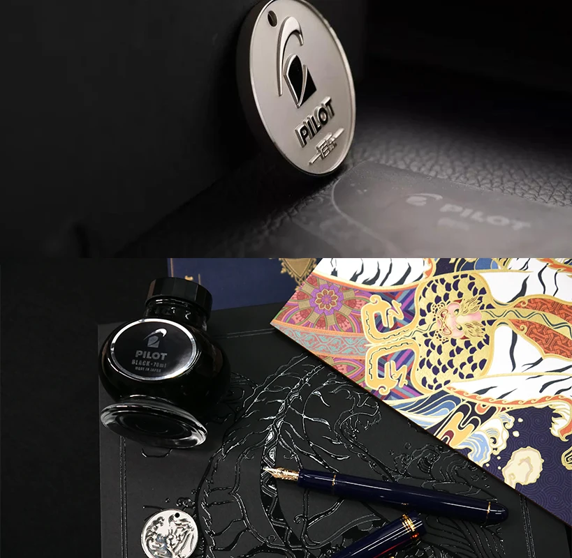 Pilot Japan custom74 100th Centennial авторучка чернила Подарочная коробка FKK1000 ink70 14K Золотое перо