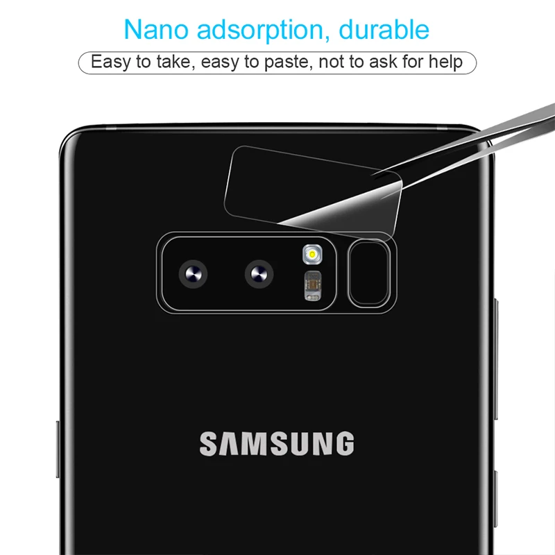 2 шт. Защитная пленка для объектива камеры Samsung Galaxy S9 S8 Note 9 8 задняя крышка