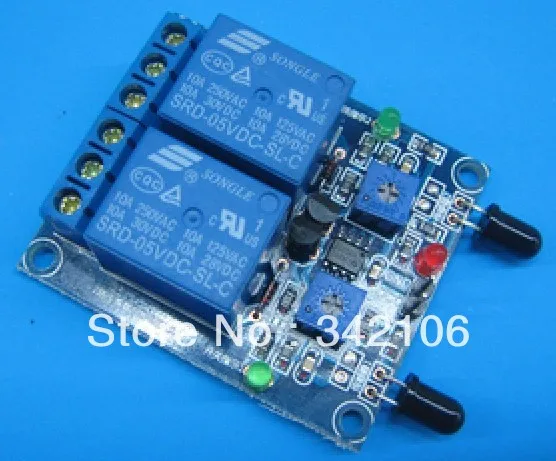 Бесплатная доставка! 2 сторонний модуль датчика фонаря обнаруживает пожарный