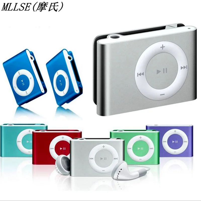 MP3 цветной мини Mp3 музыкальный плеер Micro TF слот для карты USB спортивный порт с