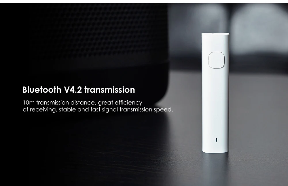 Оригинальный Xiaomi беспроводной Bluetooth 4 2 аудио приемник 3 5 мм музыка автомобильный