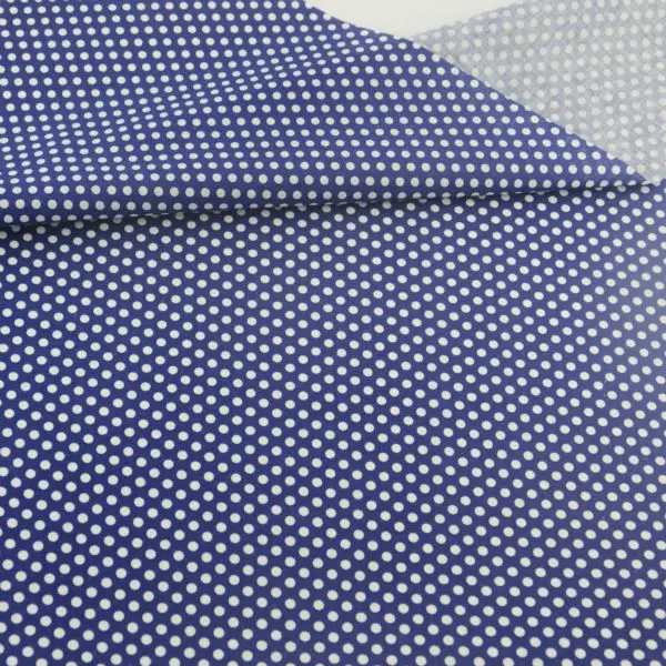 Patchwork Printed Cotton Fabric Dark Blue Dots Designs Pre-cut Fat Quarter Sewing Tissue for Beginner's Practice Doll's DIY CM | Дом и