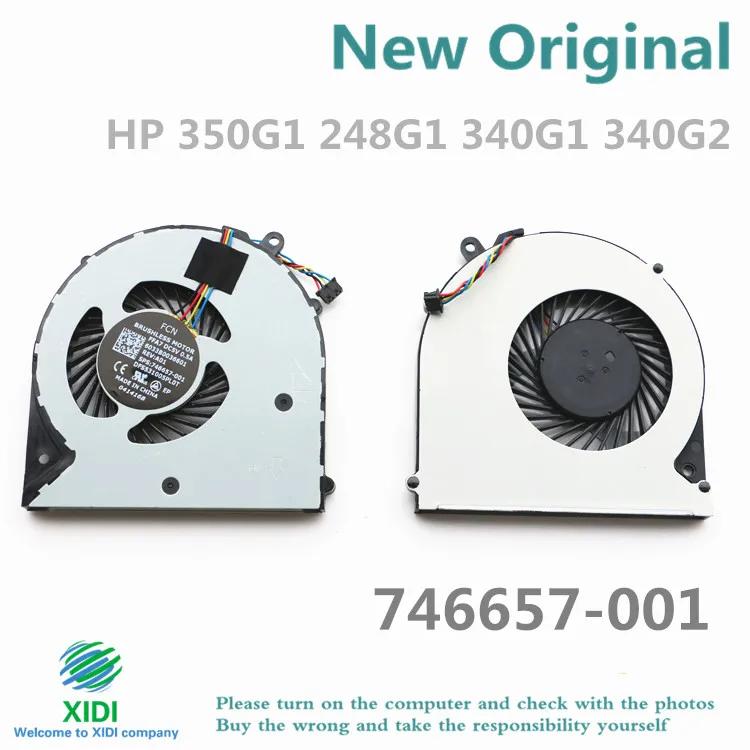 Новый СКЛС DFS531005PL0T FFA7 Процессор вентилятор для hp 350G1 248G1 340G1 340G2 345G2 355G2 350 G1