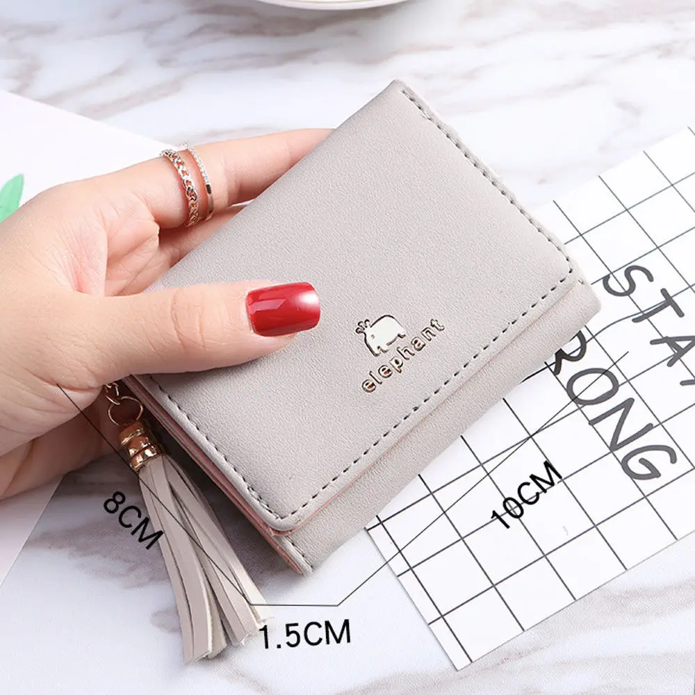 Новинка 2018 стильный модный женский кошелек из искусственной кожи для девочек