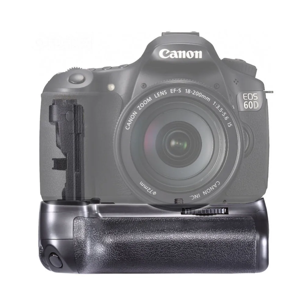 JINTU камера Батарейный держатель+ 2 шт LP-E6 Аккумулятор для Canon EOS 60D 60Da 60D-a Замена BG-E9