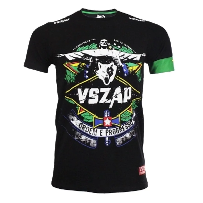 VSZAP горячая Распродажа 2018 боксерские майки MMA Taekwondo боевые тела быстросохнущие