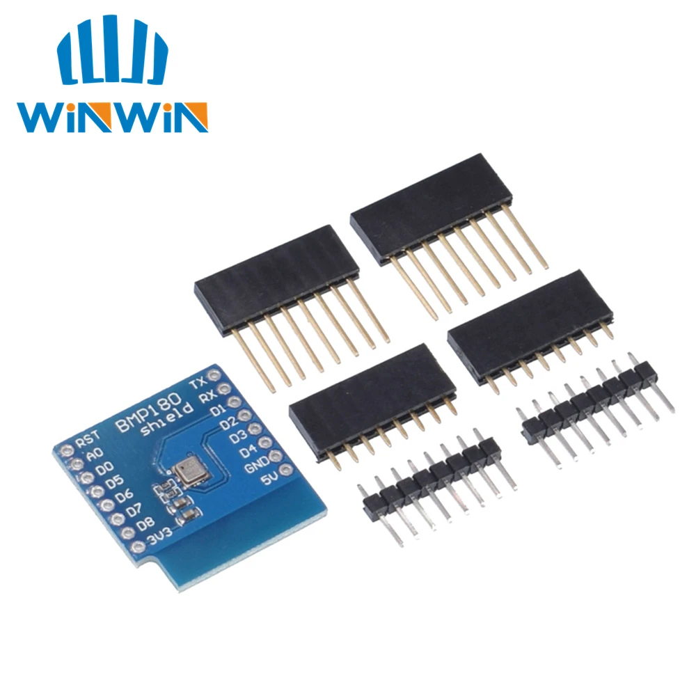 ESP8266 D1 Mini Pro WiFi макетная плата NodeMcu WS2812 RGB DHT11 DHT22 AM2302 реле DS18B20 BMP180 мотор для WeMos DIY Kit - Цвет: D1 BMP180