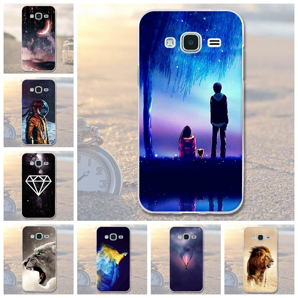 Мягкий ТПУ чехол для телефона Samsung Galaxy J3 2016 с рисунком SM J320f J320 J320F телефона|case for