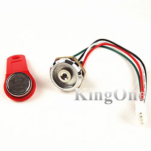 10 шт DS1990A iButton DS9092 w/LED цинковый сплав гнездо зонд-ридер |