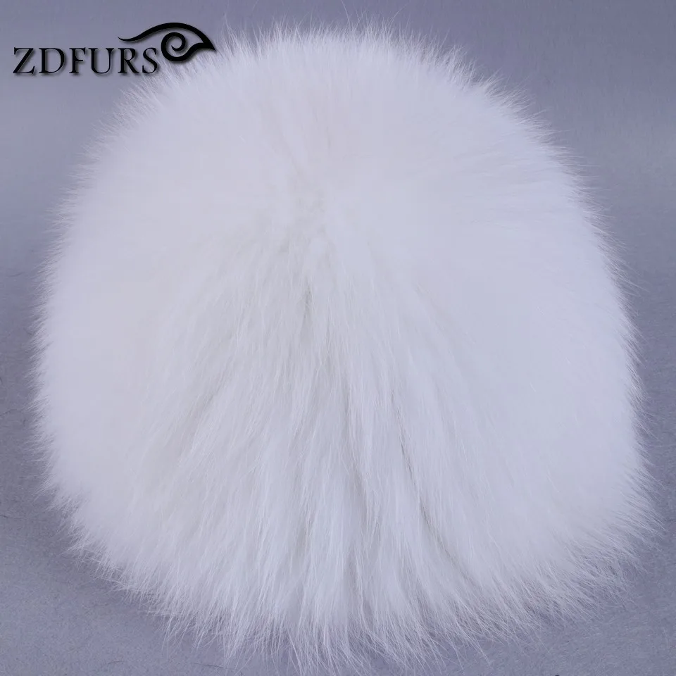 ZDFURS* зимняя женская Меховая повязка на голову из натурального Лисьего меха, шарф, теплый ушной защитный головной убор, шарф, новинка, женские вязаные меховые головные уборы, кольцо