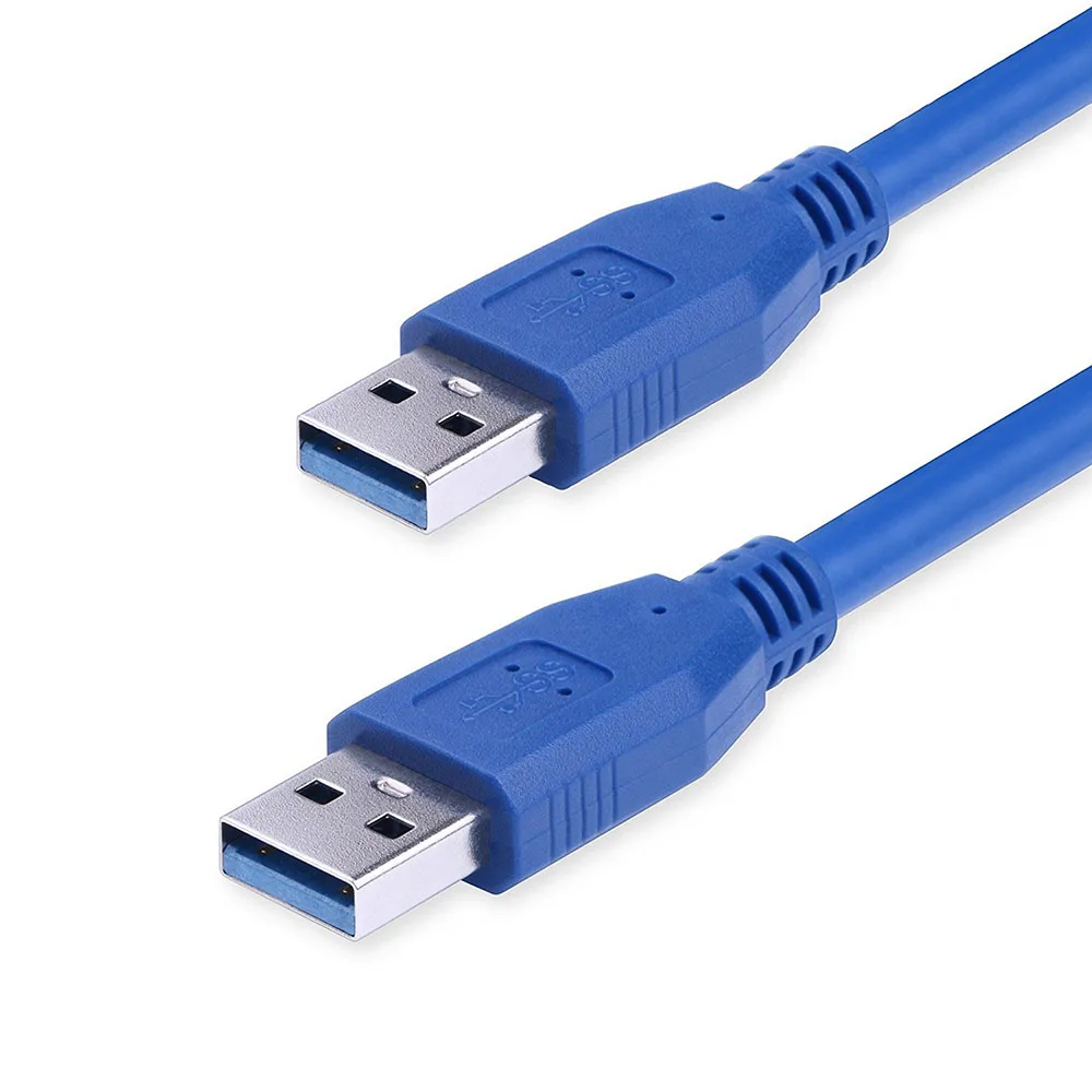 Кабель USB 3,0, штекер-штекер, 0,6 м2 фута, 1,5 м5 футов, для передачи данных, жестких дисков, ноутбуков, ПК (art.: 7a6154a08) - 7a6154a08