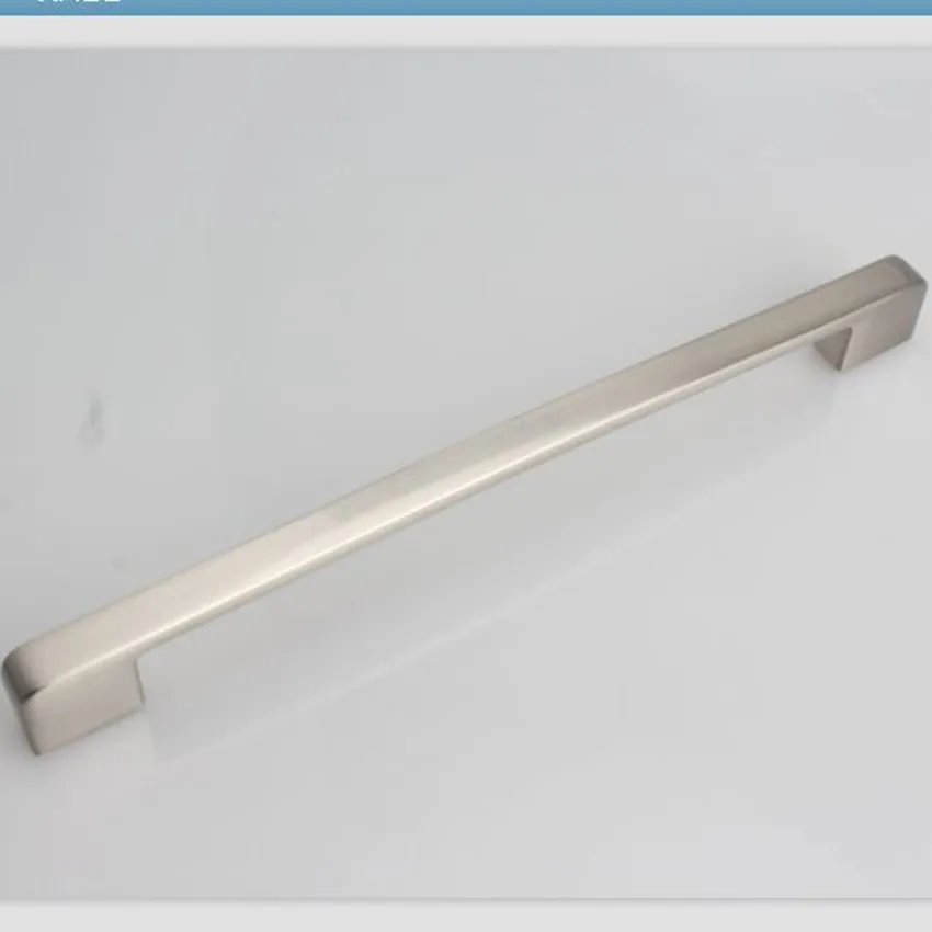 Современная простая мебель большие ручки серебряное пятно кухонный шкаф комод