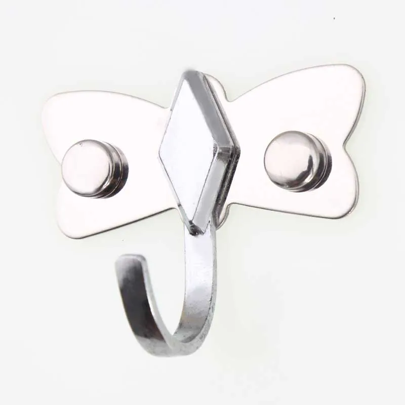 Современные Простые Модные настенные крючки Серебряная сумка пальто кошачий