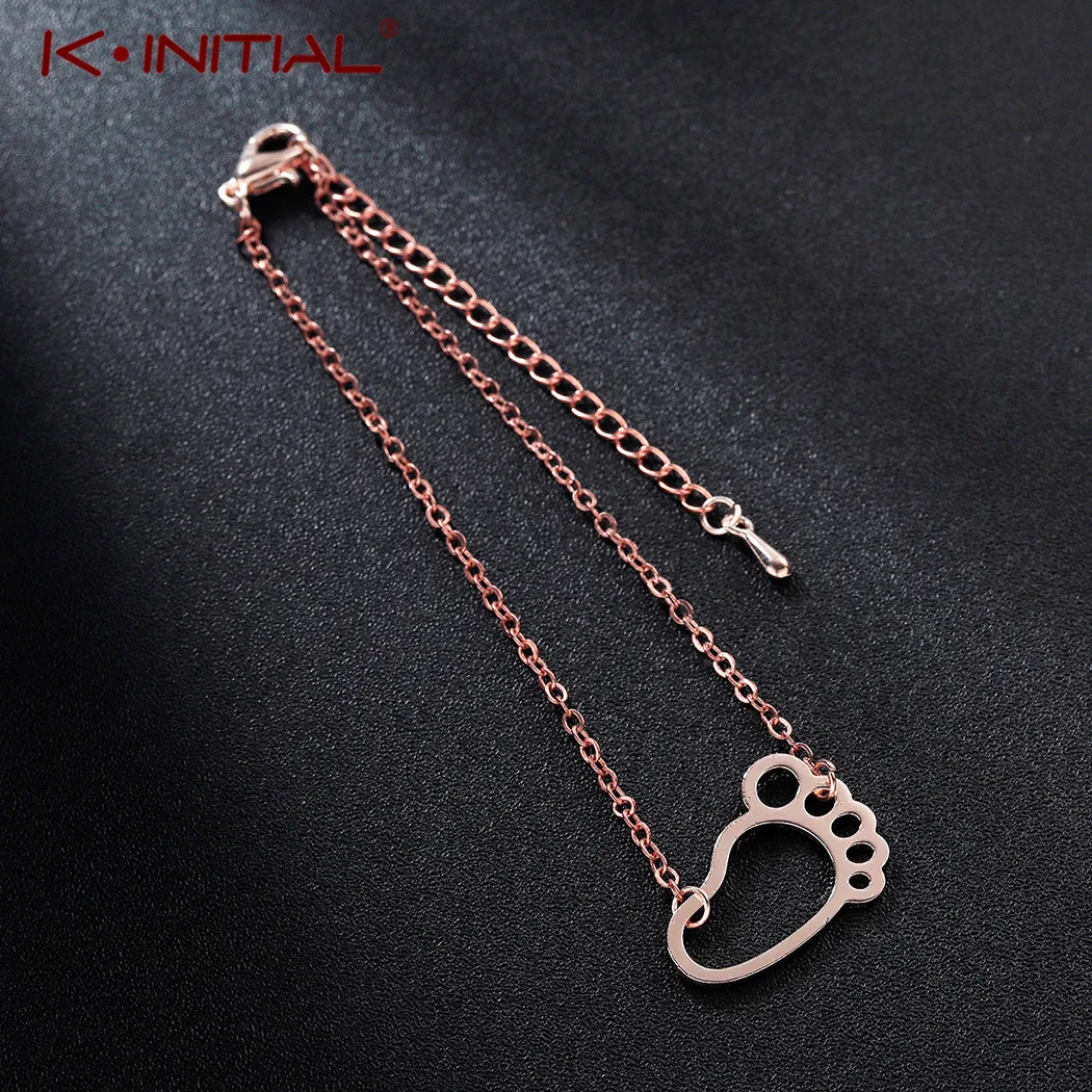 Kinitial детские браслеты для ног женщин и девочек браслет на запястье ювелирные