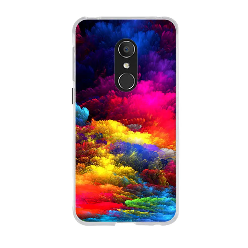 Мягкий чехол для телефона из ТПУ Alcatel 1C 2018 силиконовый 1c с милым принтом чехлы 1