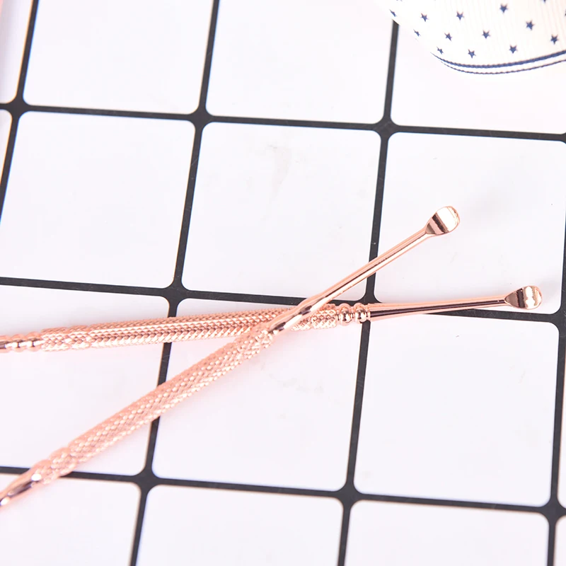 

1pcs 3 Styles Stainless Steel Ear Pick Spiral Ear Clean Tool Double-ended Earpick Ear Wax Curette Remover Ear Cleaner Spoon