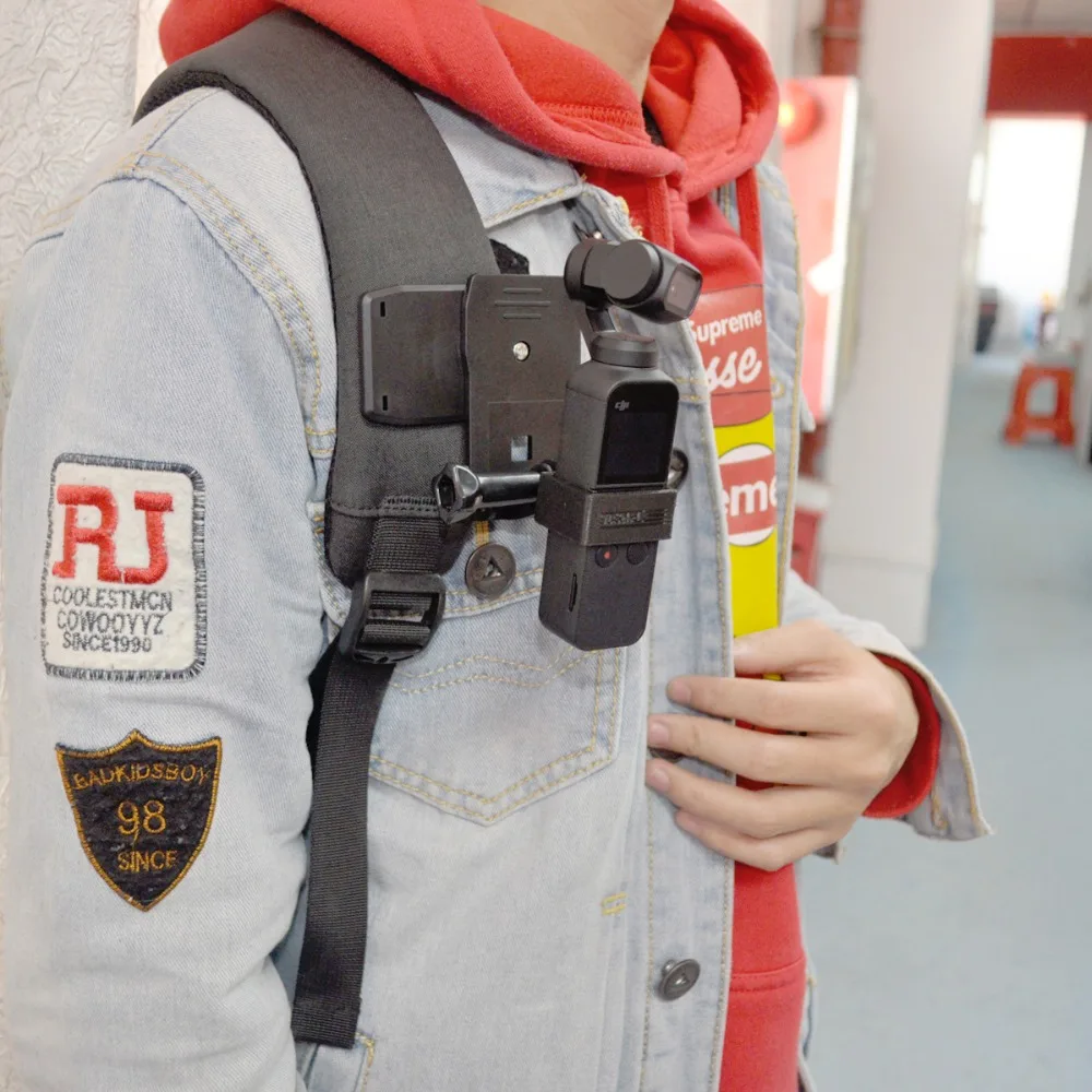 Держатель с двумя ремнями для прищепки Osmo карманная подставка камеры