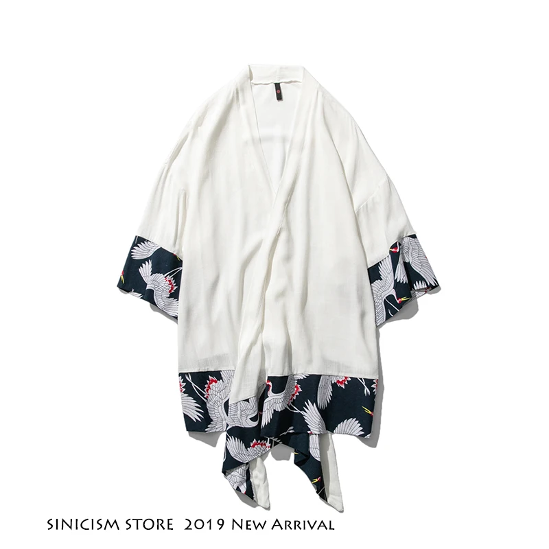 Sinicism Store летняя мужская куртка в китайском стиле повседневная одежда из хлопка и