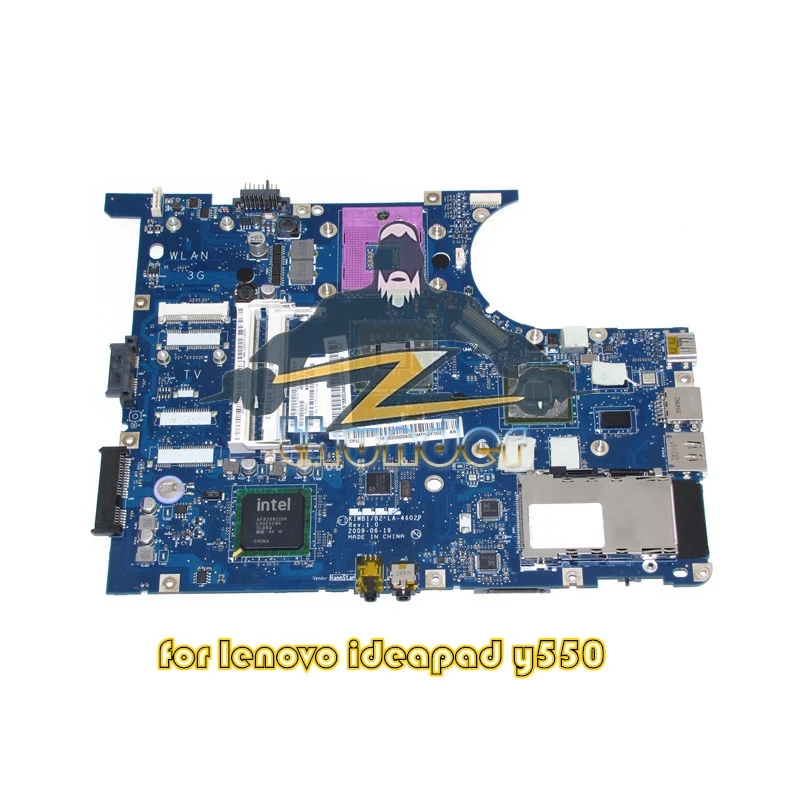 Материнская плата для ноутбука lenovo ideapad Y550 GM45 DDR3 GPU GeForce GT240M | Компьютеры и офис