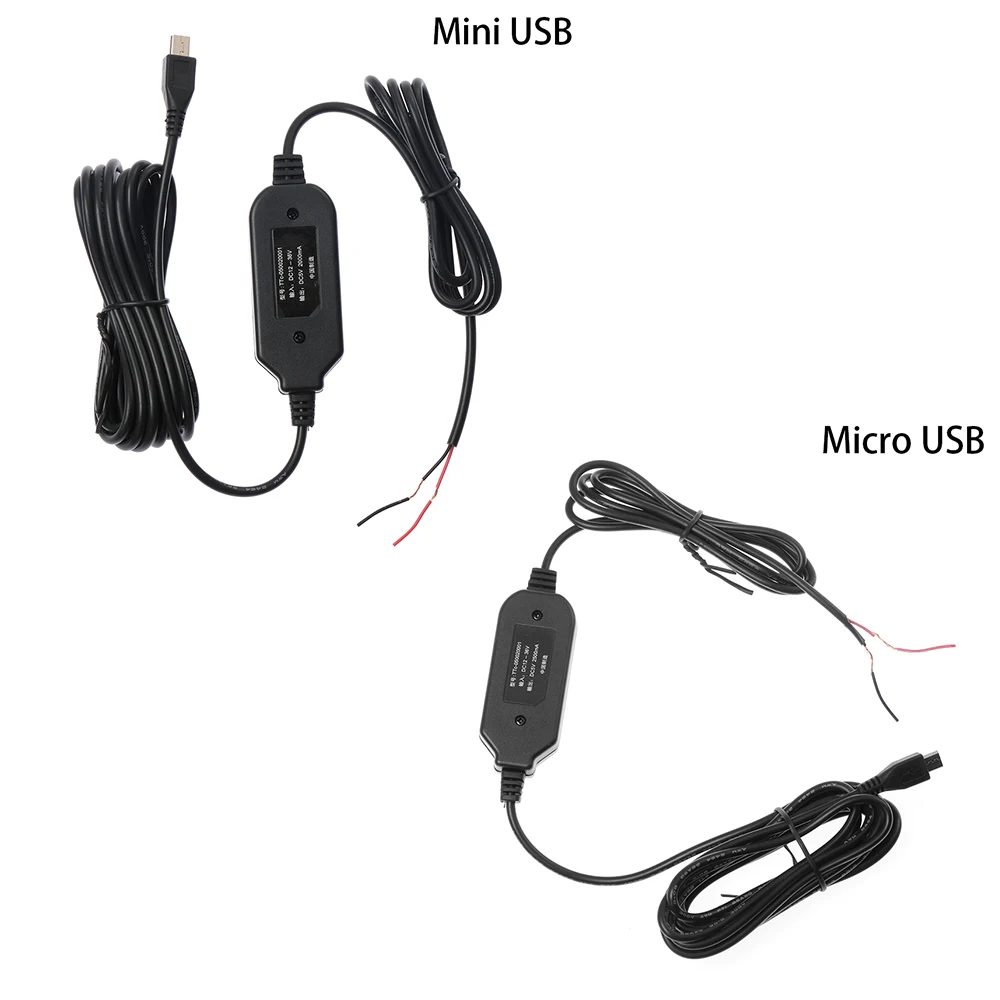1 шт. автомобильный бочонок постоянного тока 12 В до 5 пост микро/мини USB Зарядное