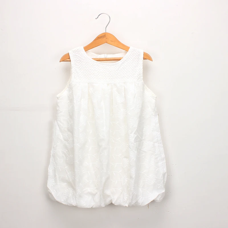 Hurave/2019 новое платье принцессы с вышивкой ажурная Одежда для маленьких девочек