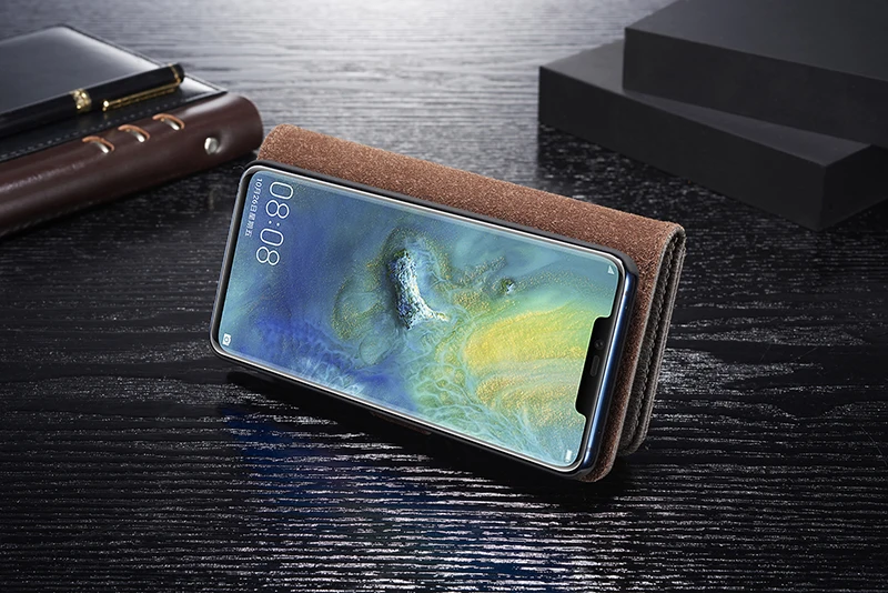 Винтажный съемный чехол-кошелек из натуральной кожи для huawei mate 20 P30 Pro P20 mate 30 mate 30 Pro P30 Lite с подставкой и отделением для карт