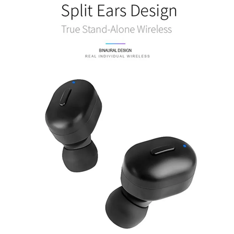 TWS T1 Pro Bluetooth наушники гарнитура 5 0 беспроводной стерео бас Hifi с микрофоном для