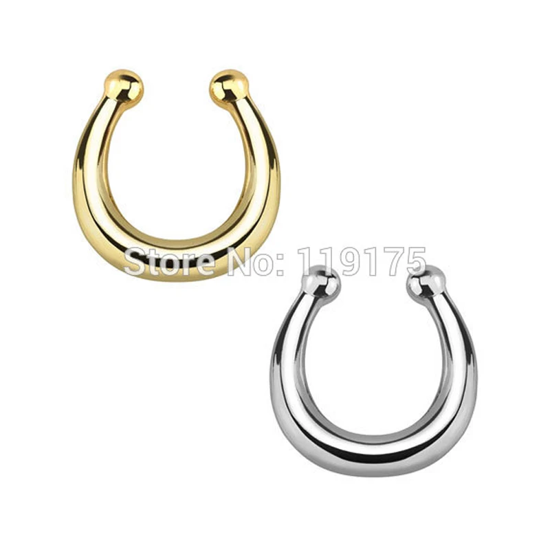 Антискользящий пирсинг спираль для носа клипс носа|fake nose piercing|fake nosenose piercing |