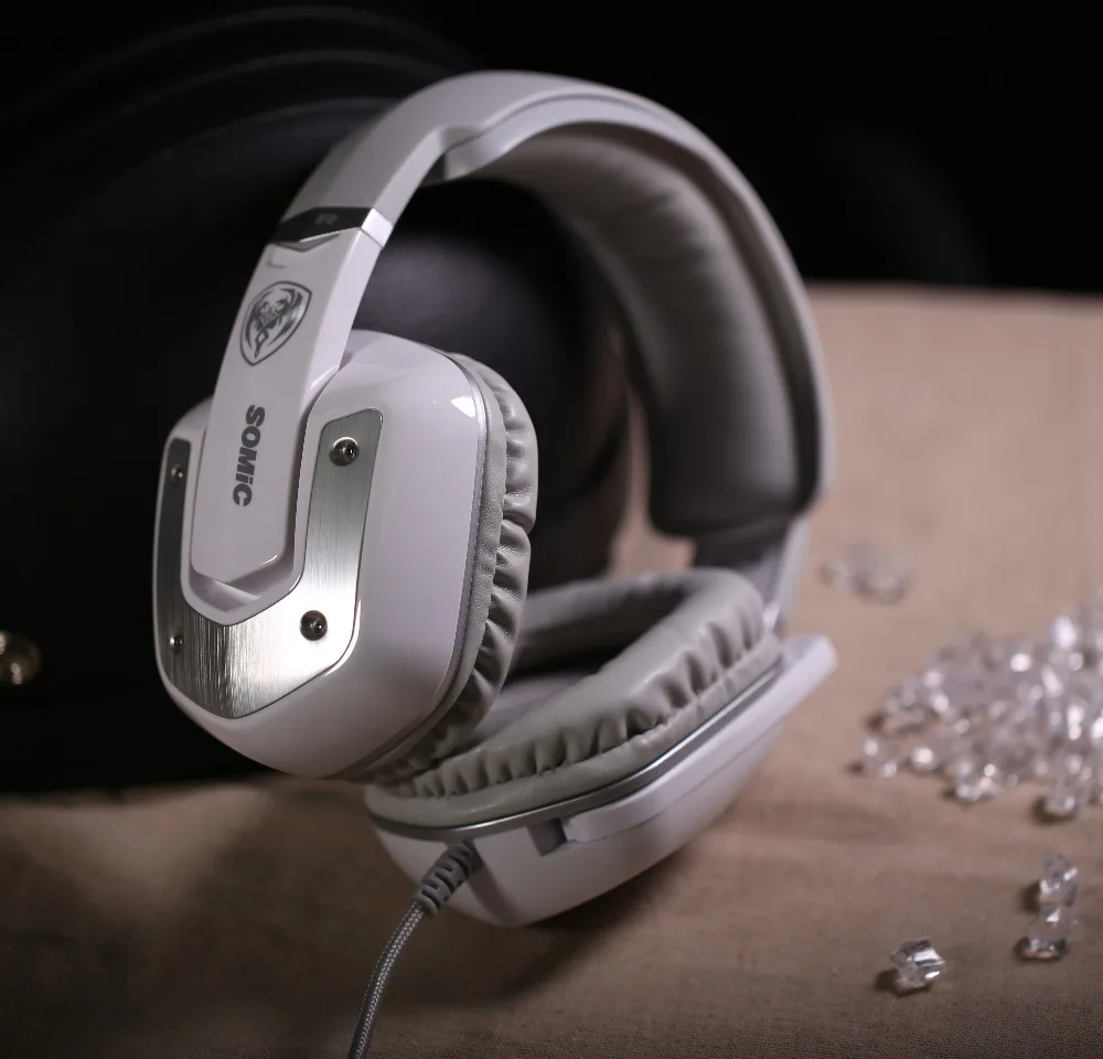 SOMIC G909PRO вибрации USB светодиодный Gaming Headset шум шумоподавления наушники стерео