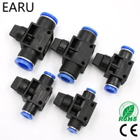 improvement pneumatic air 2 way quick fittings push connector tube hose plastic 4mm 6mm 8mm 10mm 12mm pneumatic parts