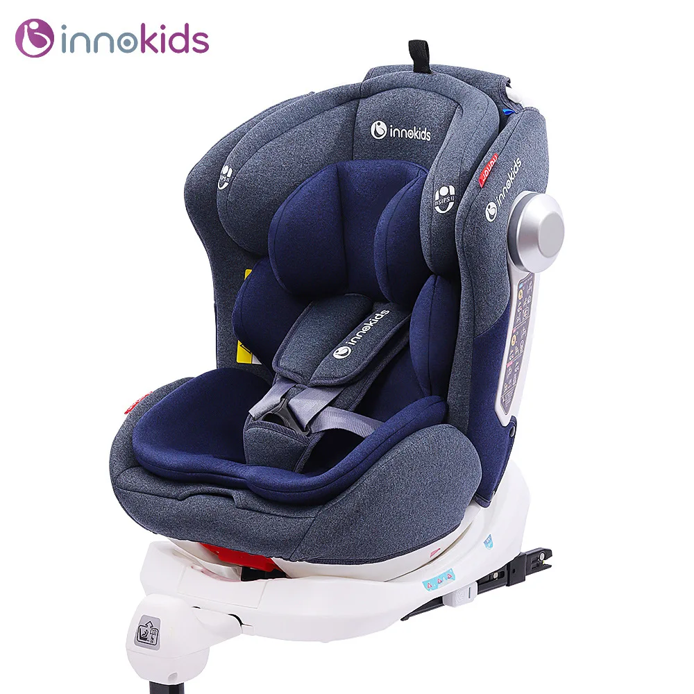 Детское безопасное сиденье Innokids с isofix для детей 0 12 лет вращение на 4 недели 360