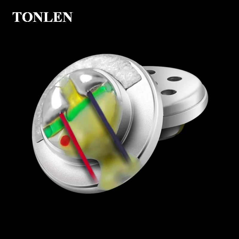 TONLEN 2 шт Круглые 12 мм 3 Вт 16 Ом сабвуфер в уши гарнитура и динамики с Bluetooth s блок DIY