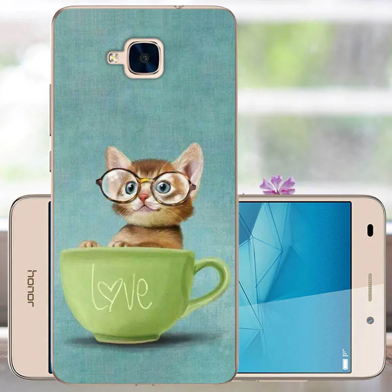 CBM FANATU huawei Honor 5C Чехол без отпечатков пальцев Мягкая силиконовая задняя накладка из ТПУ чехол для телефона s Чехол huawei Honor 5 C 5C евро версия 5,2 - Цвет: CBM