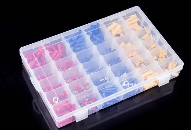 480 шт Изолированная клемма для электрического провода ОБЖИМНАЯ Лопата кольцо