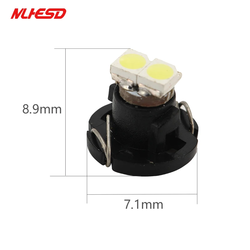 10 шт. T4.2 T4 светодиодный 5050 1210 SMD Neo Клин приборная кластерный Светильник