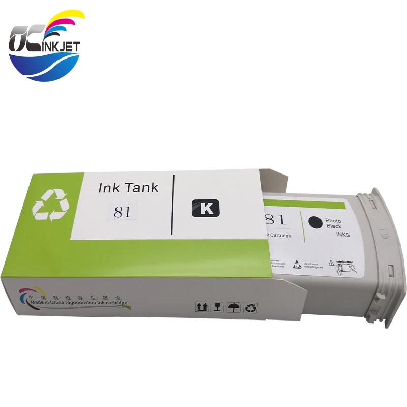 OCINKJET один комплект 6 цветов 680 мл/уп. для hp 81 картридж совместимый для hp Designjet 5000 5000 шт. 5500 5500 шт. струйный принтер