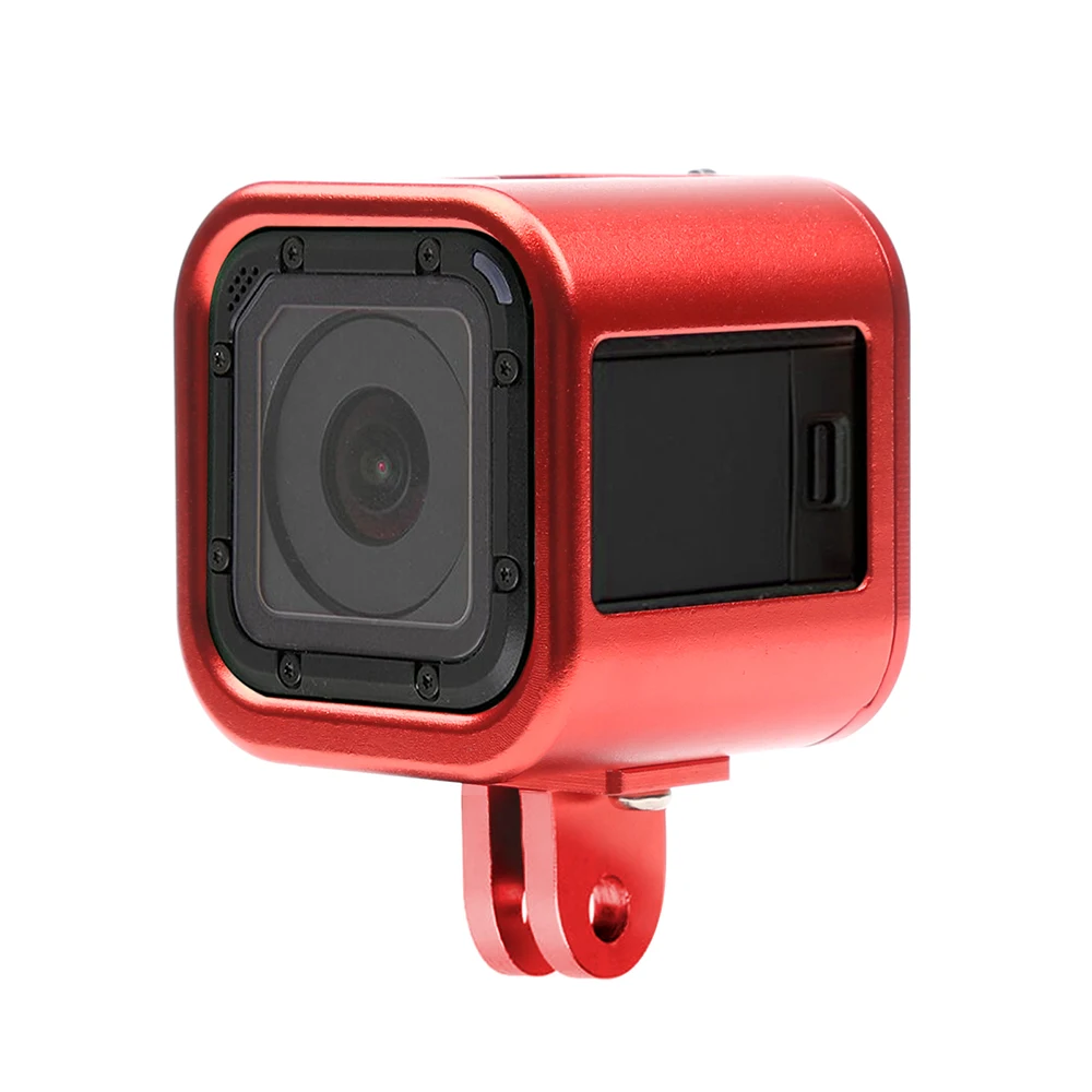 Новый ЧПУ алюминий сплав защитный чехол для Gopro Hero 6 5 4 сеанса рамки в виде ракушки